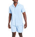 And Now This Men's Classic-Fit Button-Down Camp Shirt NWT Chambray
